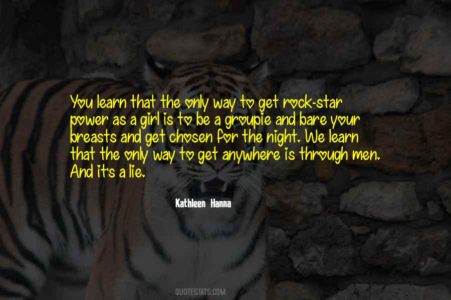 Girl Rock Quotes #1793441