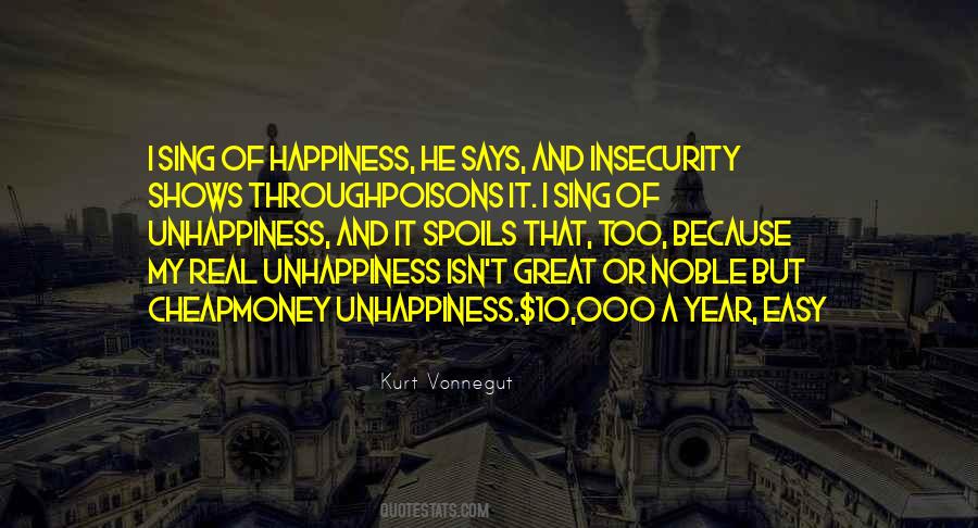 Happiness Money Quotes #402340