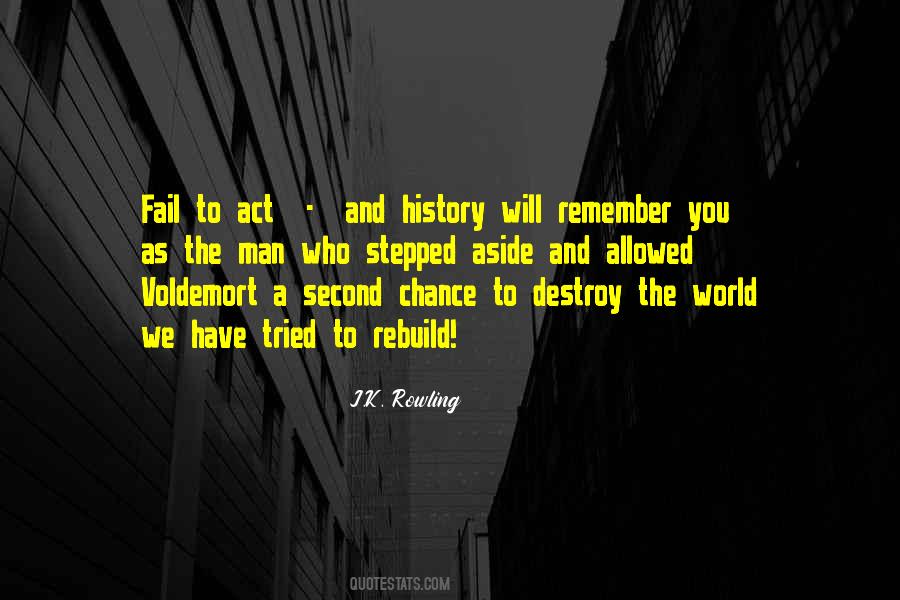 Destroy History Quotes #1463040