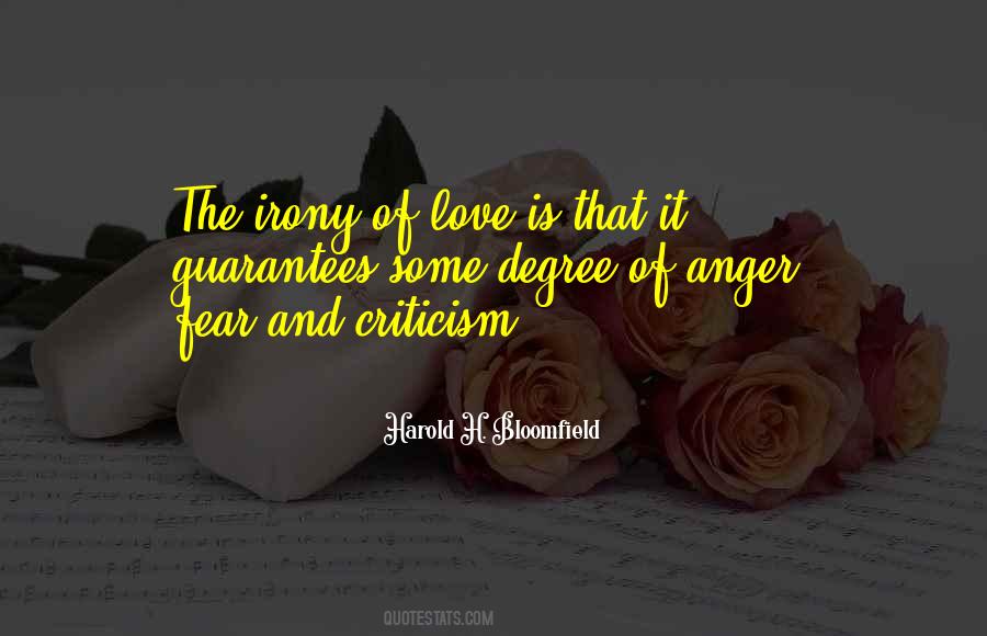 Anger Is Love Quotes #1596595