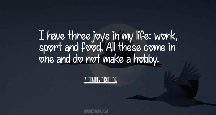 Quotes About A Hobby #1078571