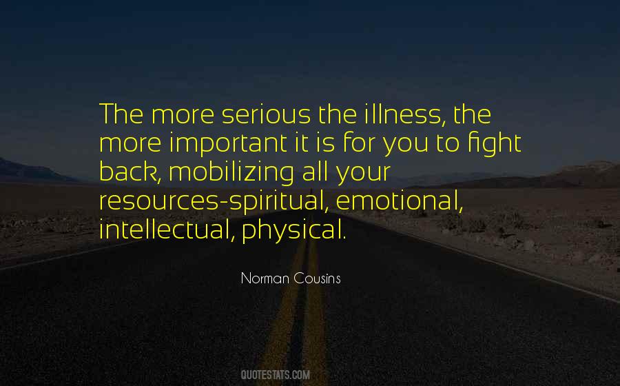 Emotional Illness Quotes #1323325