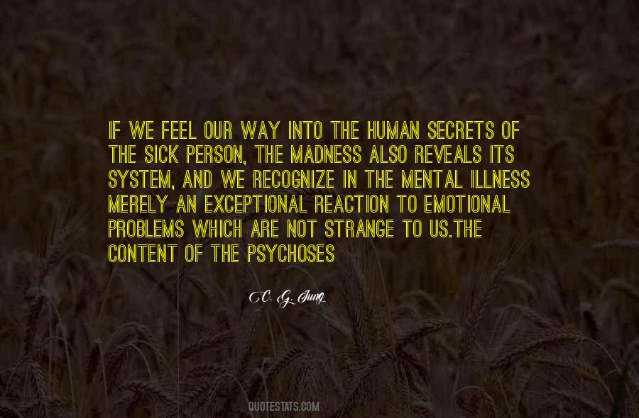 Emotional Illness Quotes #1655561
