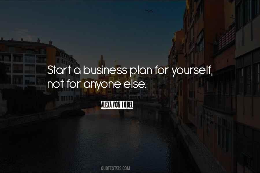 Plan For Yourself Quotes #1526266