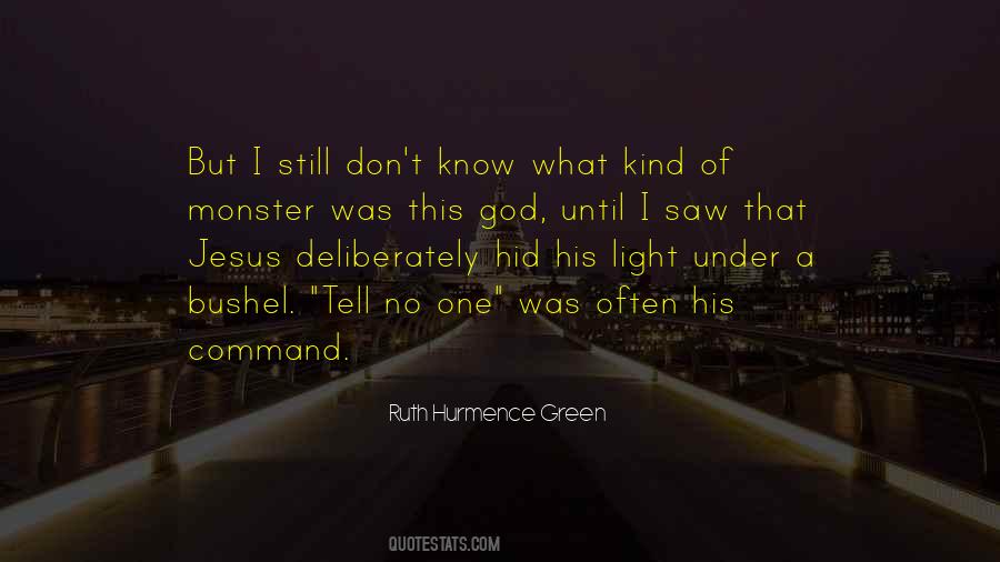 Jesus Light Quotes #210958