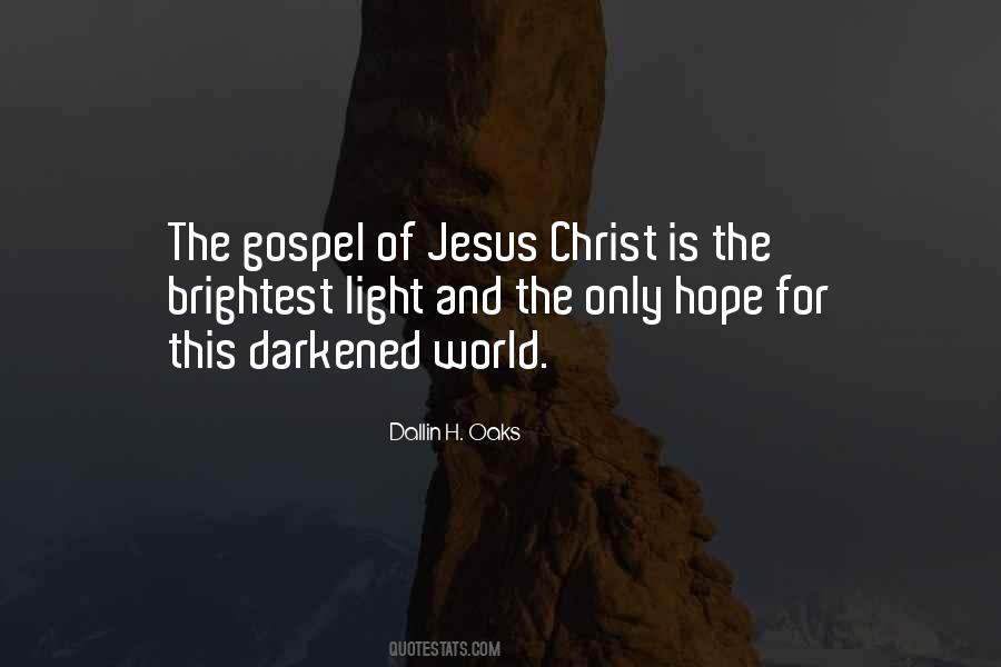 Jesus Light Quotes #368177