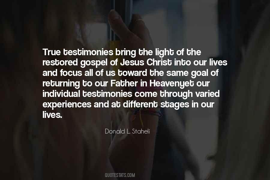 Jesus Light Quotes #931271