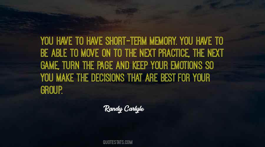 The Next Move Quotes #1038110