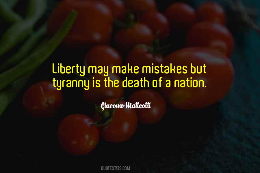 Liberty Tyranny Quotes #1445469