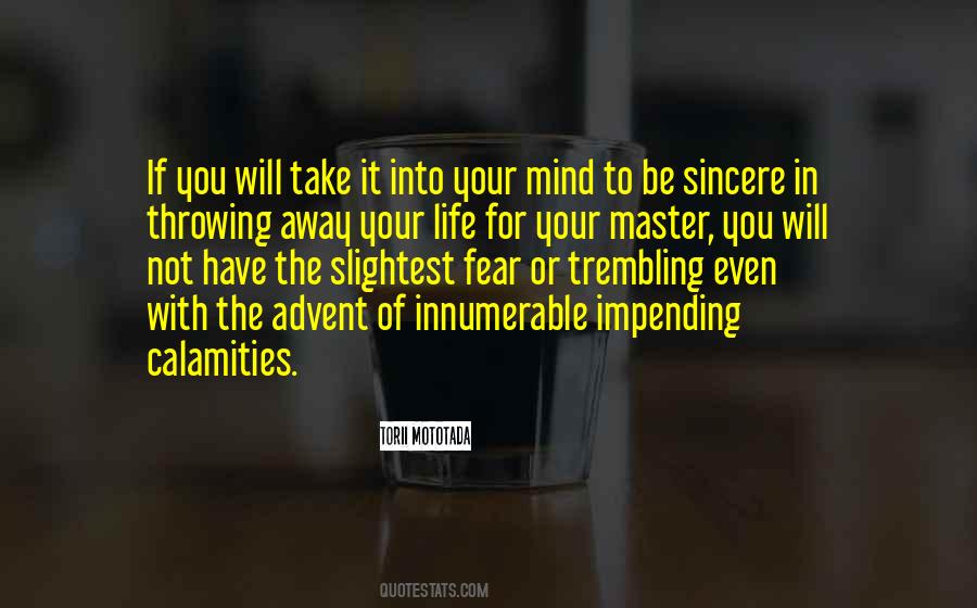 Master Of Your Life Quotes #1289067