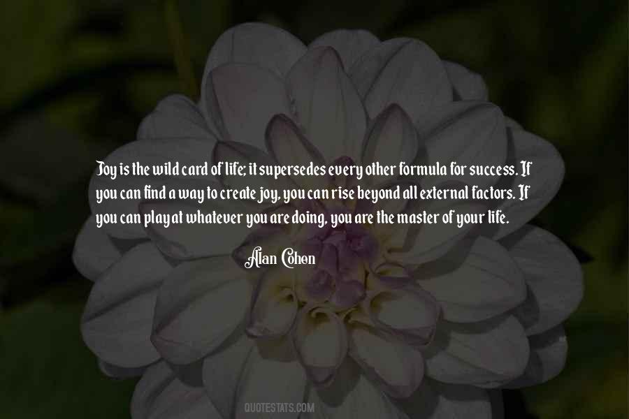 Master Of Your Life Quotes #1675058