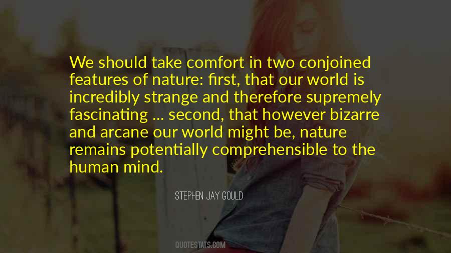 Nature Comfort Quotes #1033005