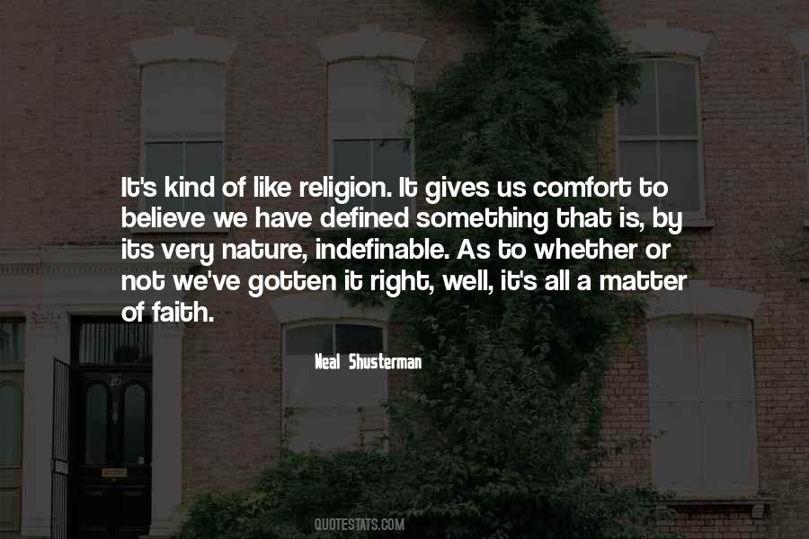 Nature Comfort Quotes #1815690