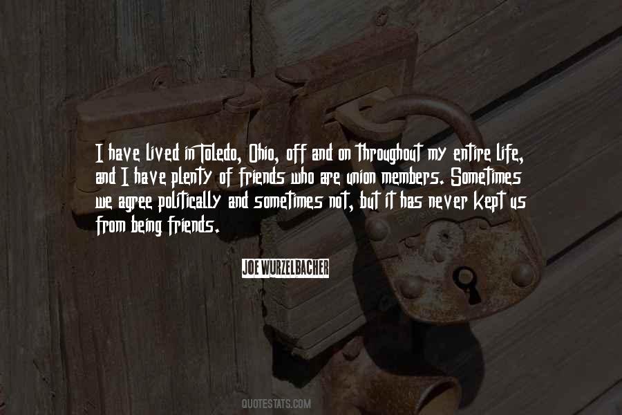 Off And On Quotes #1267674