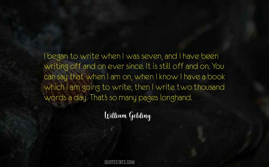 Off And On Quotes #1307455