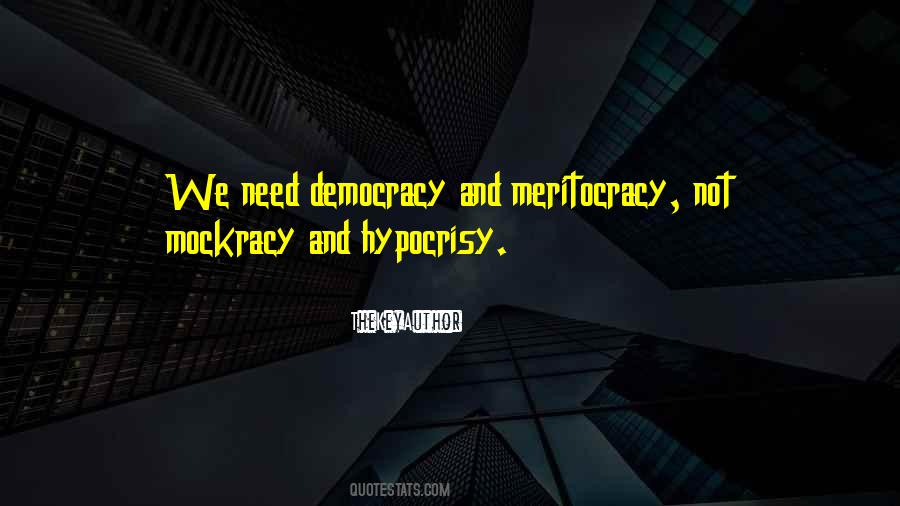 Politics And Hypocrisy Quotes #155106