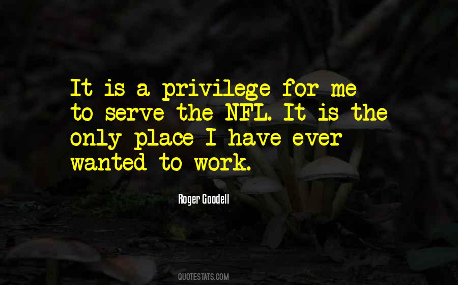 Work Is A Privilege Quotes #522875
