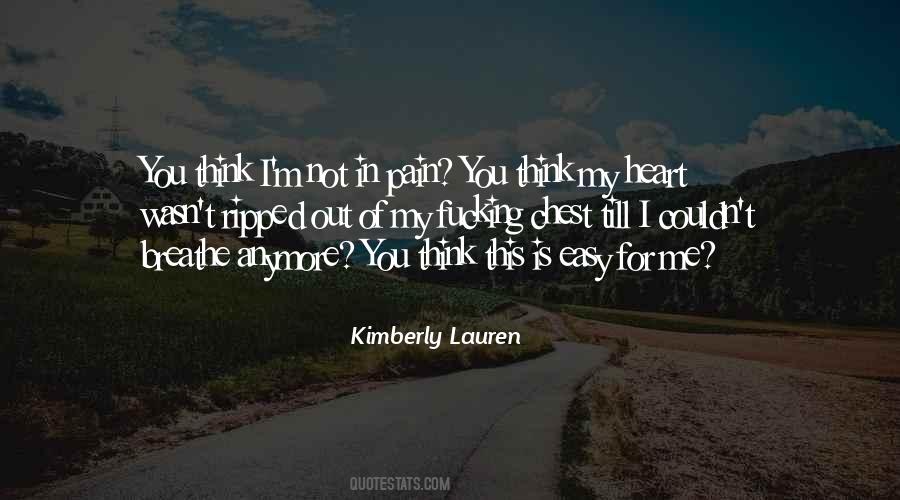 I M In Pain Quotes #1774516
