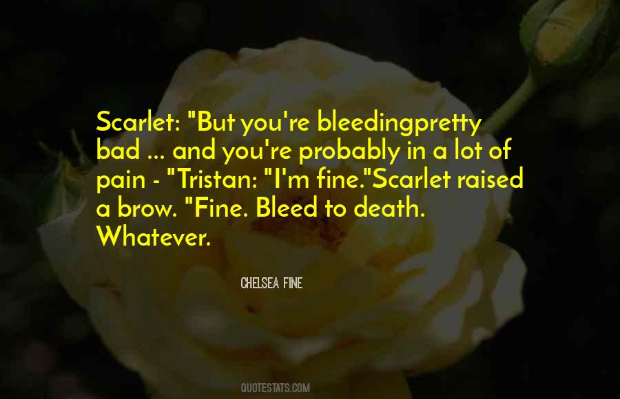 I M In Pain Quotes #575609