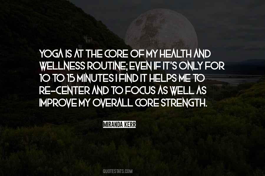 Yoga Focus Quotes #1164310