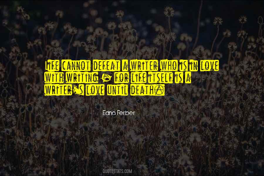 Writer Love Quotes #1483519