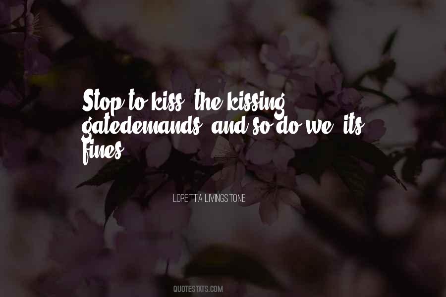 Kiss Romantic Quotes #1036520