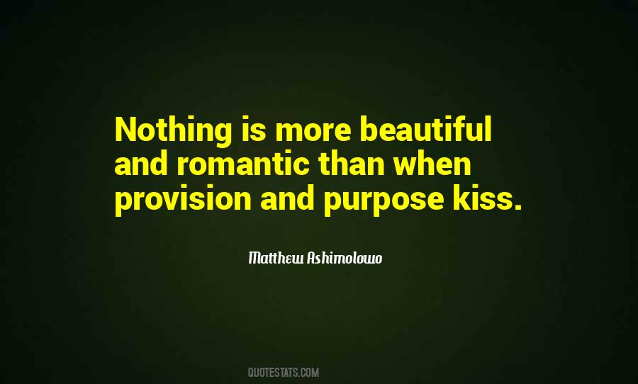 Kiss Romantic Quotes #556919