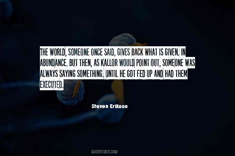 Back Them Up Quotes #1174062