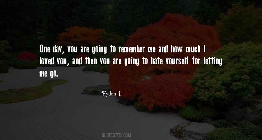 How Much You Hate Me Quotes #896534