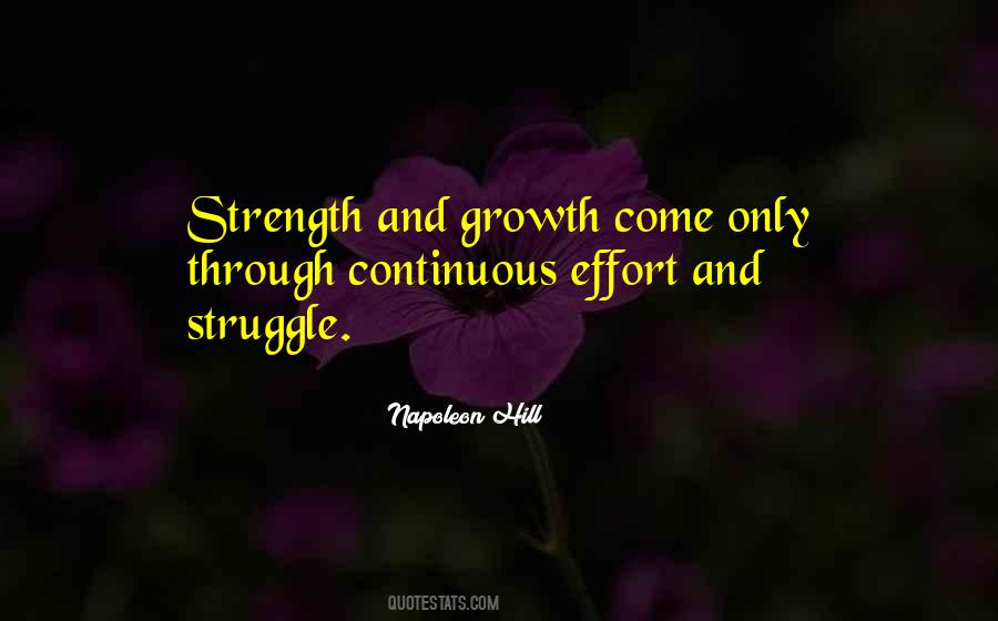 Struggle Strength Quotes #350724