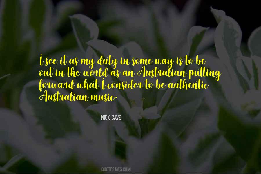 Australian Music Quotes #1238109