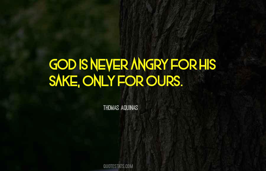 Angry God Quotes #296091
