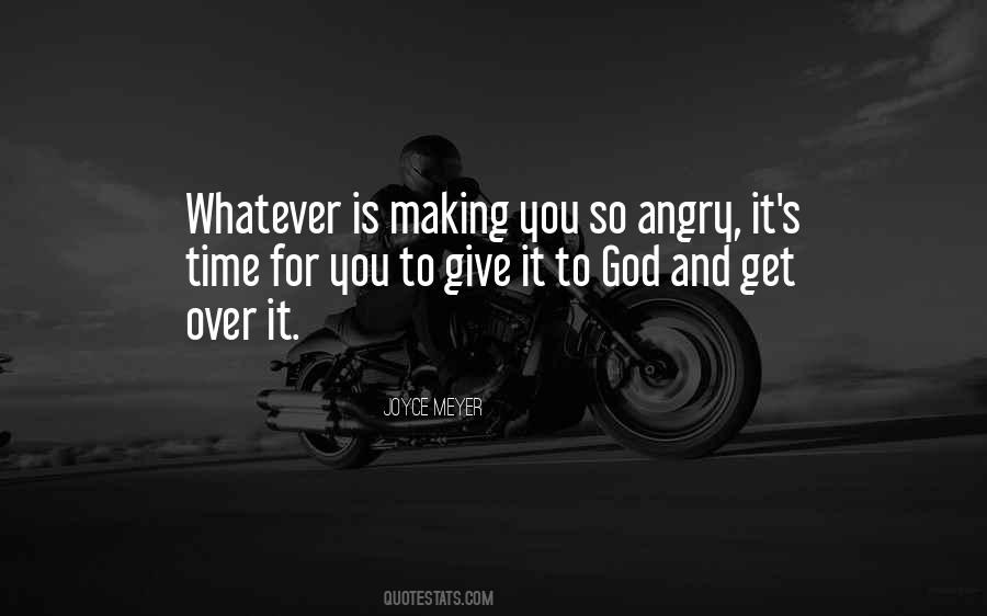 Angry God Quotes #827502