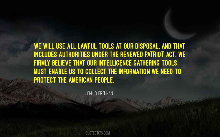 Quotes About The Patriot Act #1303138