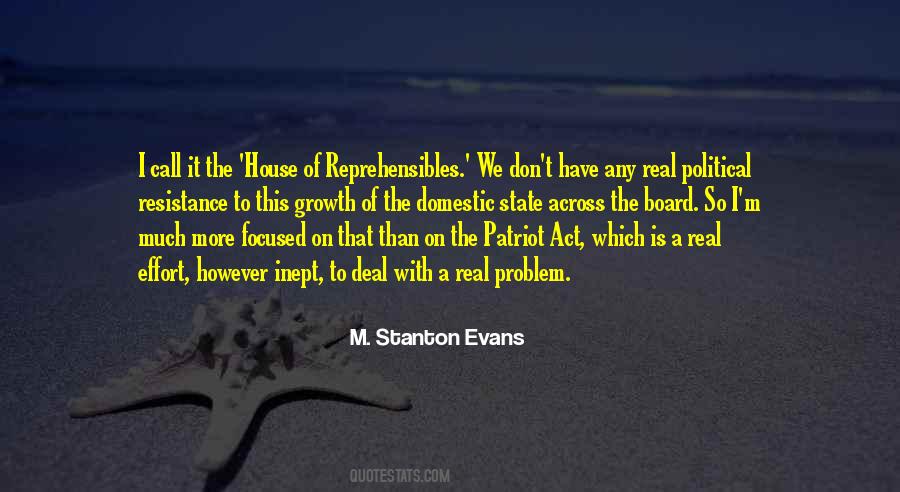 Quotes About The Patriot Act #1654716