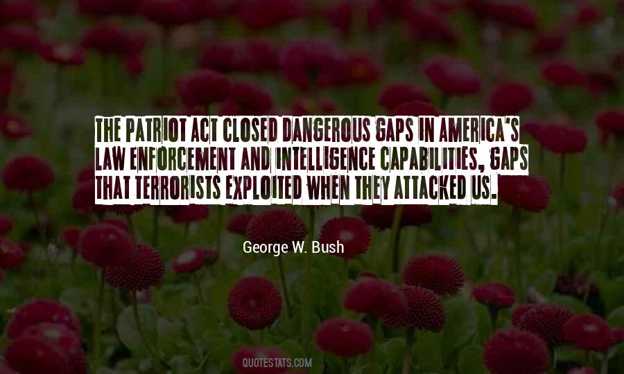 Quotes About The Patriot Act #825611