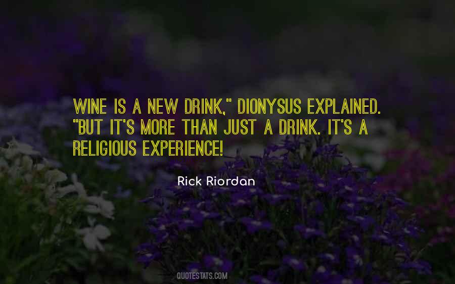 Religious Wine Quotes #949390