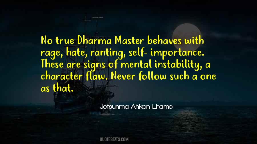 Master Of Self Quotes #101789