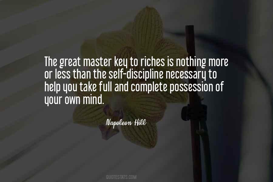 Master Of Self Quotes #651208