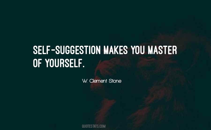 Master Of Self Quotes #772940