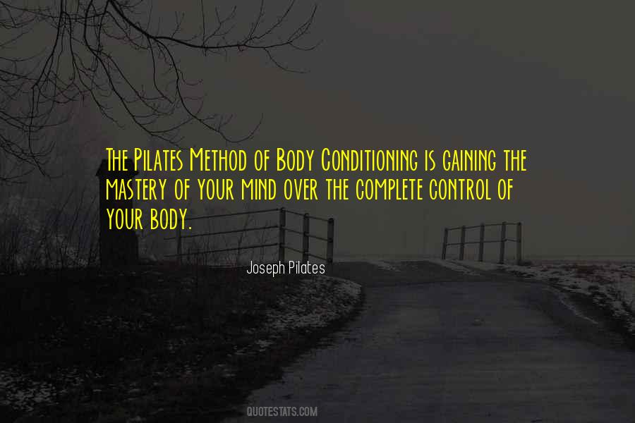 Control Your Body Quotes #1133188