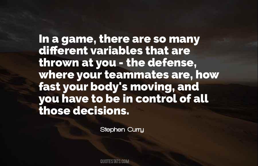 Control Your Body Quotes #1468621