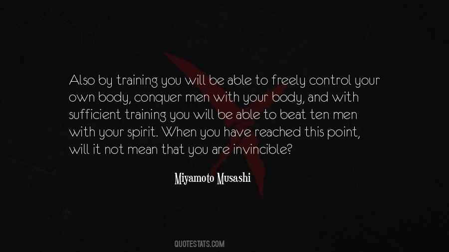 Control Your Body Quotes #1717063