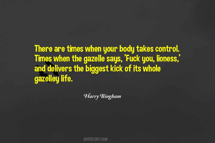Control Your Body Quotes #853666