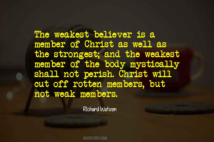 Weak Christian Quotes #1071325