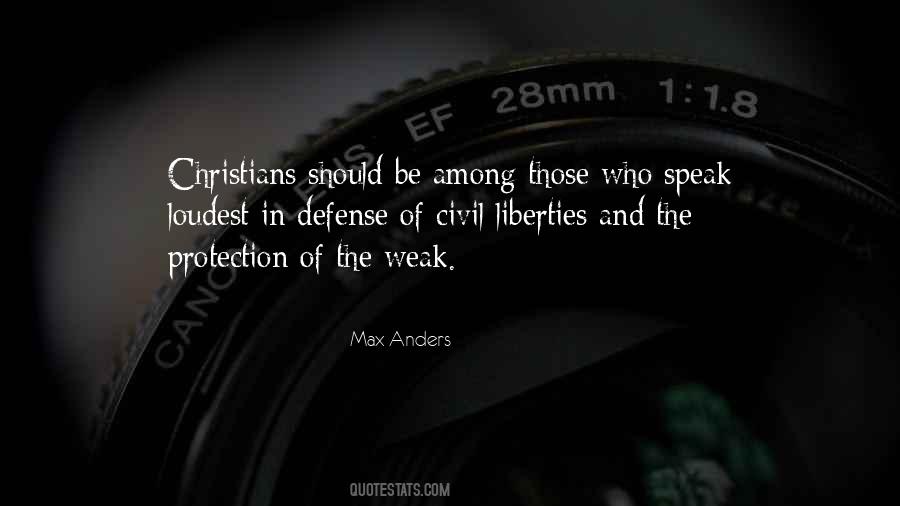 Weak Christian Quotes #1187524