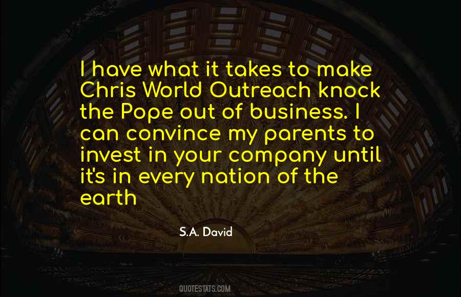 Out Of My Business Quotes #610483