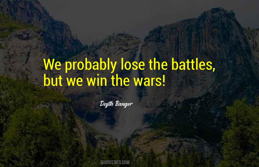 We Win Quotes #1470547