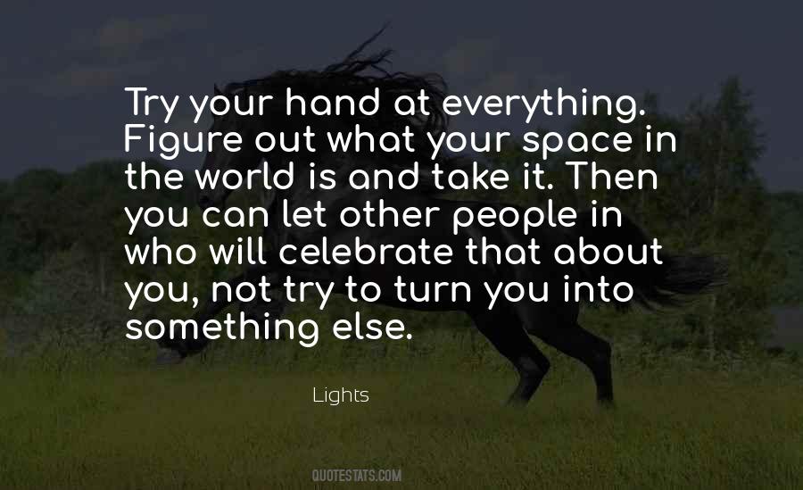 About Hands Quotes #524461
