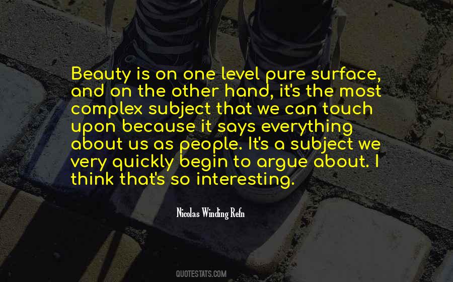 About Hands Quotes #554718